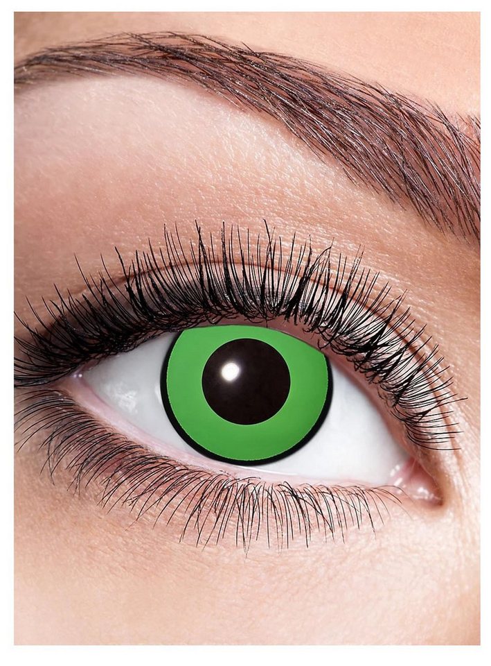 Metamorph Motivlinsen Waldelf mit Dioptrien, Eine farbige Kontaktlinse mit Stärke von Metamorph