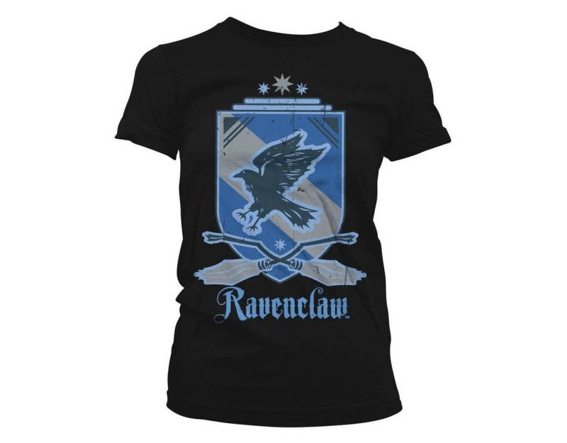 Metamorph T-Shirt Girlie Shirt Quidditch Team Ravenclaw Offiziell lizenziertes Harry Potter T-Shirt mit Raveclaw Mannschafts L von Metamorph