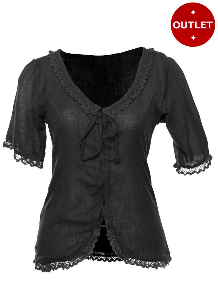 Metamorph T-Shirt Mittelalterbluse mit Spitze - Sara Eine luftige Mittelalterbluse mit hübschen Borten von Metamorph