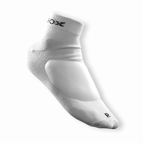 Ultra Elite Mittelfußschutz Knöchelsocken, weiß, L von Metasox