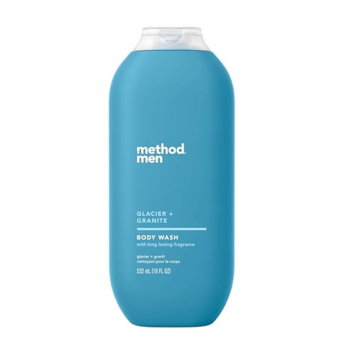 Method Men Body Wash, Glacier + Granite, Paraben and Phthalate Free, 18 fl oz (Pack of 1) von Method