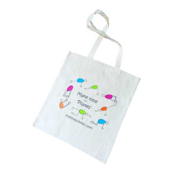 Pilates Unterwegs Baumwolltasche Pilates Unterwegs Baumwolltasche von MetimepilatesStore