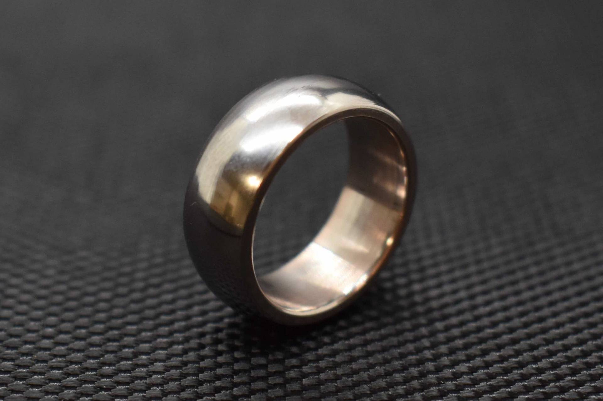 Wolframkupfer Ring | Comfort Fit Ehering, Verlobungsring, Moderne Schmuck, Statement Ring, Geschenk, Unisex Metonrings von MetonRings