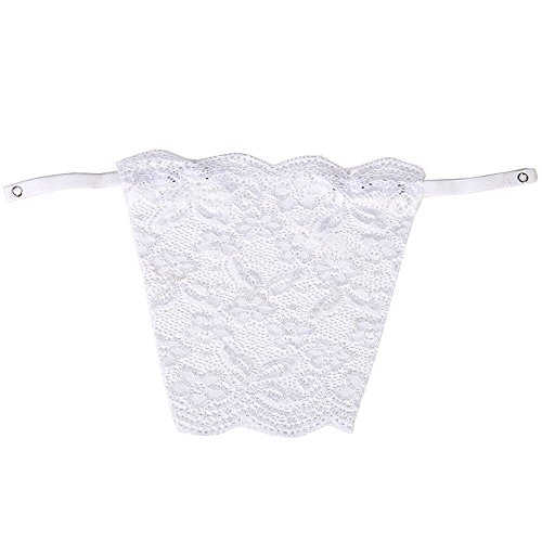 Damen-Spitzen-BH-Einsatz zum Anklippen, Overlay, Bescheidenheit-Panel, 02whiflo, Einheitsgröße von Metyou