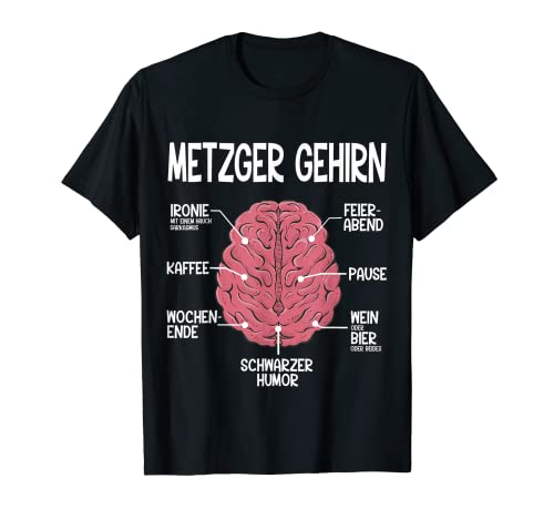 Herren Lustiges Metzger Spruch Geschenk Metzger Geschenkidee T-Shirt von Metzger Geschenke, Karten, Kleidung & Tassen