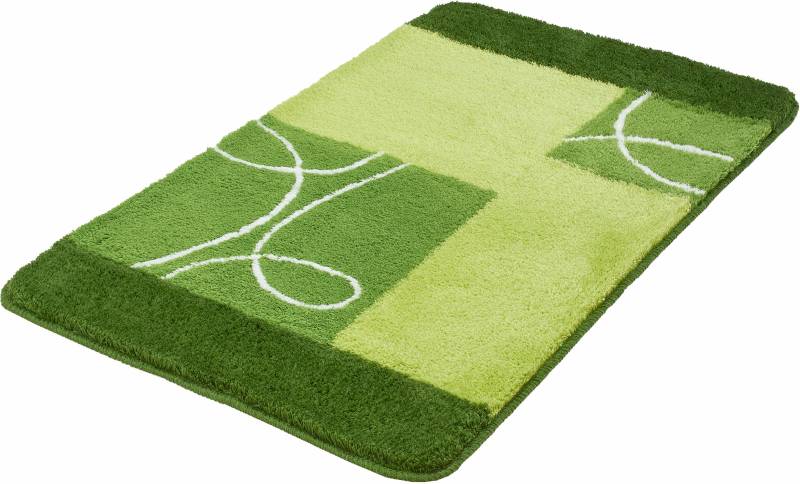 MEUSCH Badematte "Curly" Höhe 20 mm rutschhemmend beschichtet fußbodenheizungsgeeignet Badteppich, modernes Design, waschbar von Meusch