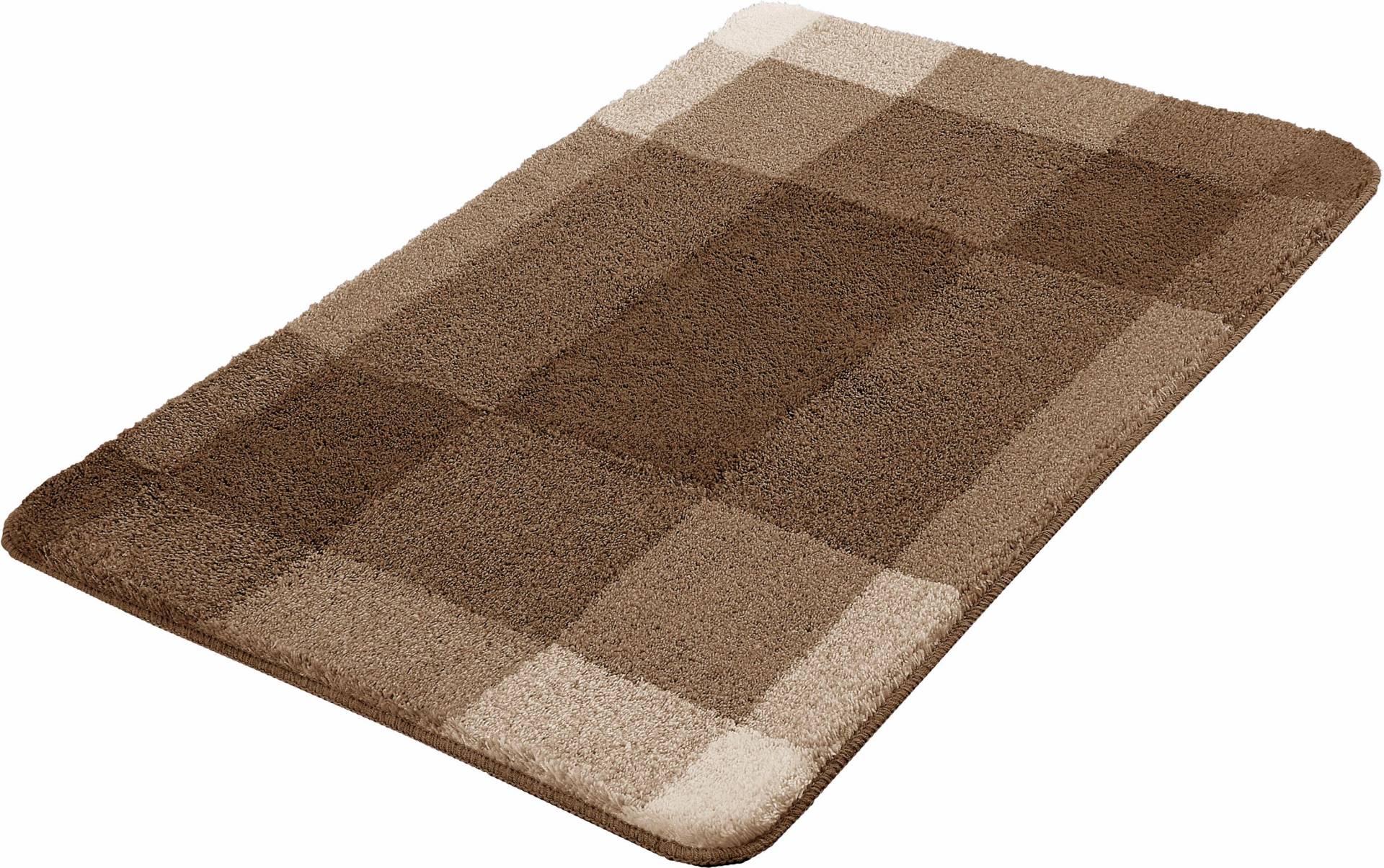 MEUSCH Badematte "Mix", rutschhemmend beschichtet, fußbodenheizungsgeeignet-schnell trocknend, Badteppich, modernes geometrisches Design, Ton in Ton Farbabstufung MEUSCH Badematte "Mix", rutschhemmend beschichtet, fußbodenheizungsgeeignet-schnell trocknend, Badteppich, modernes geometrisches Design, Ton in Ton Farbabstufung von Meusch