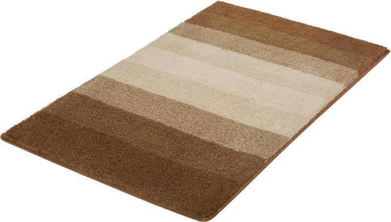 MEUSCH Badematte "Palace" Höhe 23 mm rutschhemmend beschichtet fußbodenheizungsgeeignet Badteppich, gestreift, mit Farbverlauf, waschbar von Meusch