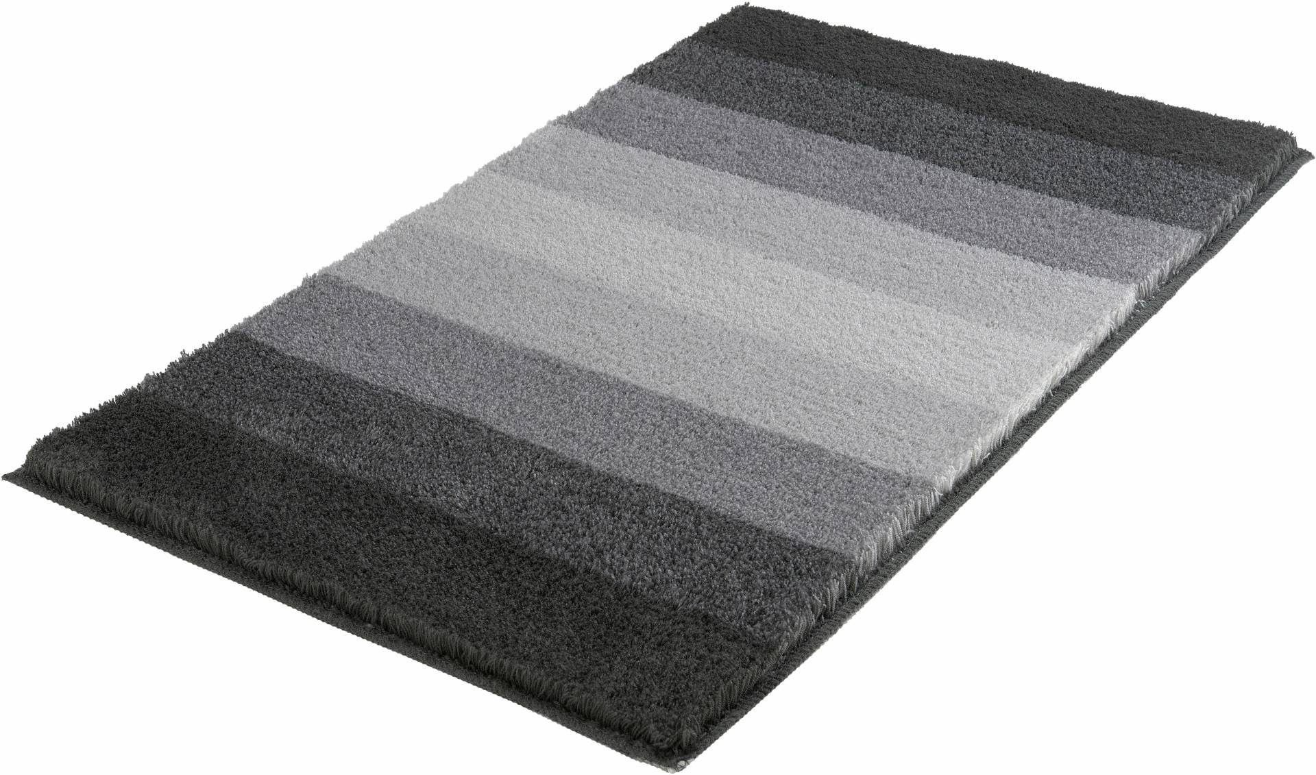 MEUSCH Badematte "Palace" Höhe 23 mm rutschhemmend beschichtet fußbodenheizungsgeeignet Badteppich, gestreift, mit Farbverlauf, waschbar von Meusch