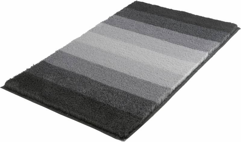 MEUSCH Badematte "Palace" Höhe 23 mm rutschhemmend beschichtet fußbodenheizungsgeeignet Badteppich, gestreift, mit Farbverlauf, waschbar von Meusch