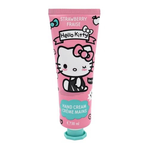 Hello Kitty Erdbeer Handcreme – 30ml – Feuchtigkeitsspendend, Pflegend & Schnell Einziehend – Für Kinder, Teenager & Erwachsene – Geschenkidee, Reisegröße von Mevsim Store