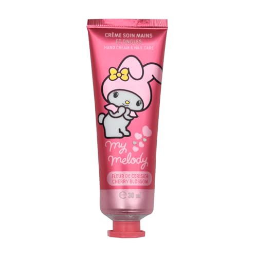 Hello Kitty My Melody Kirschblüte Handcreme – 30ml – Feuchtigkeitsspendend, Pflegend & Schnell Einziehend – Für Kinder, Teenager & Erwachsene – Geschenkidee, Reisegröße von Mevsim Store