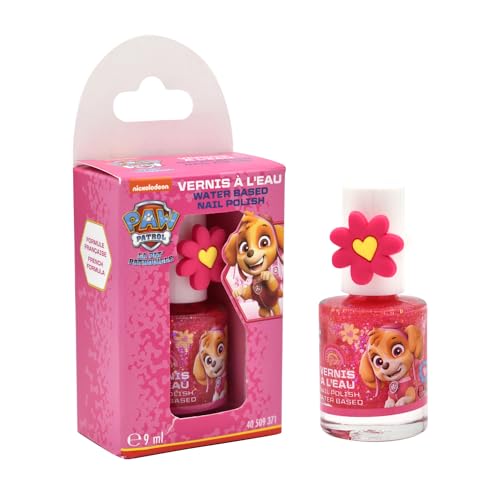 Paw Patrol - Nagellack für Kinder 2er Stück - Lizenzprodukt - 9 ml - Nagellack auf Wasserbasis - Leicht aufzutragen - Mit warmem Wasser entfernbar - Ungiftig von Mevsim Store