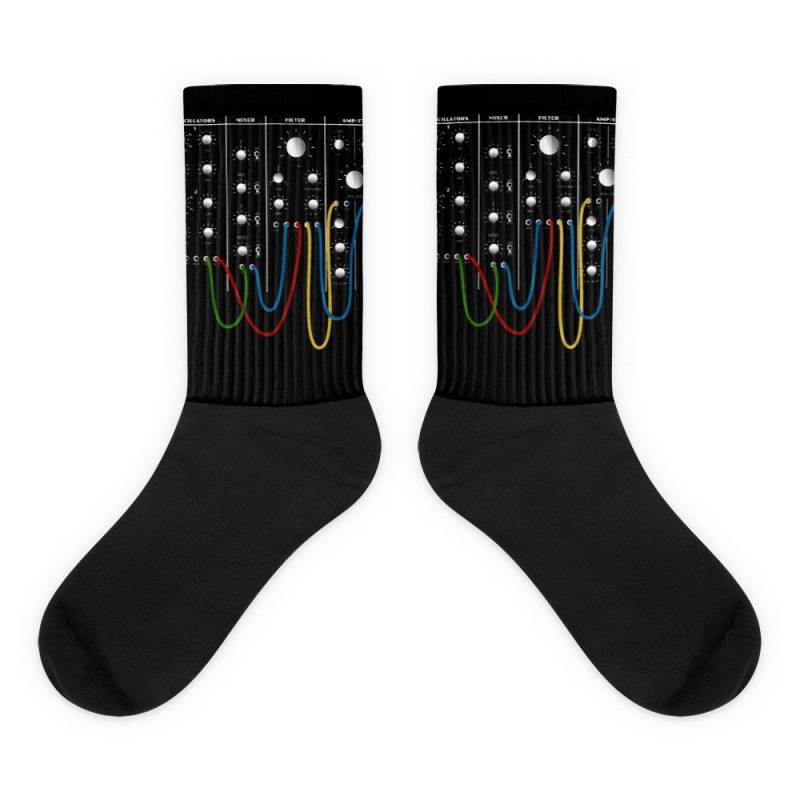 Analoge Modular Synthesizer Patchkabel Socken Analoge Modular Synthesizer Patchkabel Socken von MewzeekT