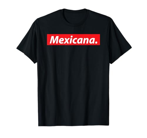 Mexicana Chicana Badass Mexican Girl Women Chicana Latina T-Shirt von MexiColor