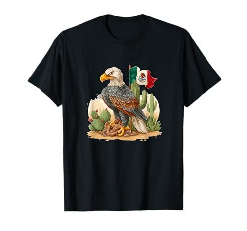 Schöner Mexiko Adler Look für Jungen und Mädchen T-Shirt Schöner Mexiko Adler Look für Jungen und Mädchen T-Shirt von Mexican Eagle Outfit