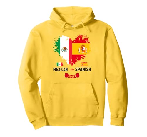 Spanische mexikanische Wurzel-Outfit-Idee für Kinder und España-Flagge Pullover Hoodie Spanische mexikanische Wurzel-Outfit-Idee für Kinder und España-Flagge Pullover Hoodie von Mexican Hispanic Heritage Month Ideas for Men