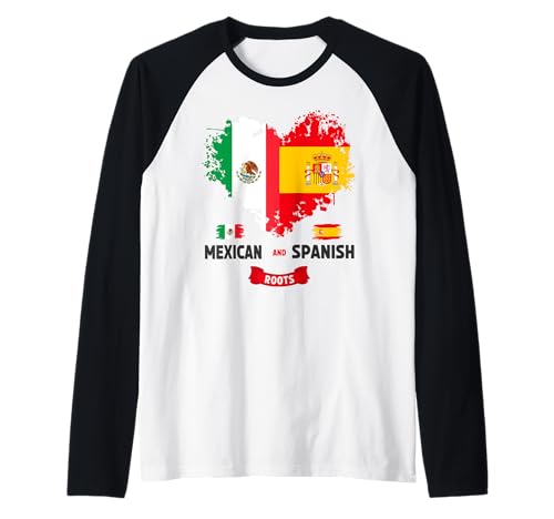 Spanische mexikanische Wurzel-Outfit-Idee für Kinder und España-Flagge Raglan Spanische mexikanische Wurzel-Outfit-Idee für Kinder und España-Flagge Raglan von Mexican Hispanic Heritage Month Ideas for Men