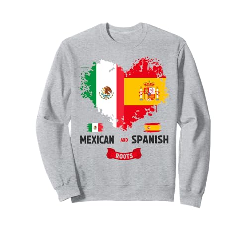 Spanische mexikanische Wurzel-Outfit-Idee für Kinder und España-Flagge Sweatshirt Spanische mexikanische Wurzel-Outfit-Idee für Kinder und España-Flagge Sweatshirt von Mexican Hispanic Heritage Month Ideas for Men