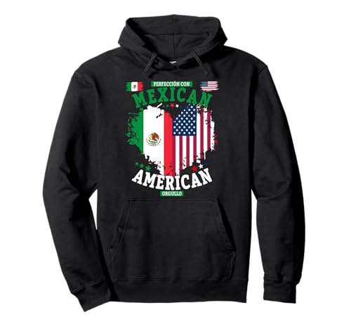 Mexikanische amerikanische Wurzel-Outfit-Idee für Kinder und Mexiko-Flagge Pullover Hoodie von Mexican Hispanic Heritage Month Ideas for Women