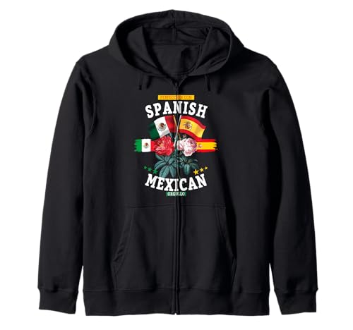 Spanische mexikanische Wurzel-Outfit-Idee für Kinder und España-Flagge Kapuzenjacke von Mexican Hispanic Heritage Month Ideas for Women