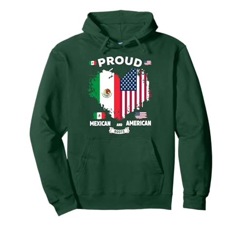 Mexikanische amerikanische Flagge, Outfit-Idee für Frauen und Mexiko-Flagge Pullover Hoodie von Mexican Independence Day Accessories Idea For Kids