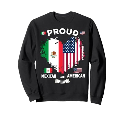 Mexikanische amerikanische Flagge, Outfit-Idee für Frauen und Mexiko-Flagge Sweatshirt von Mexican Independence Day Accessories Idea For Kids
