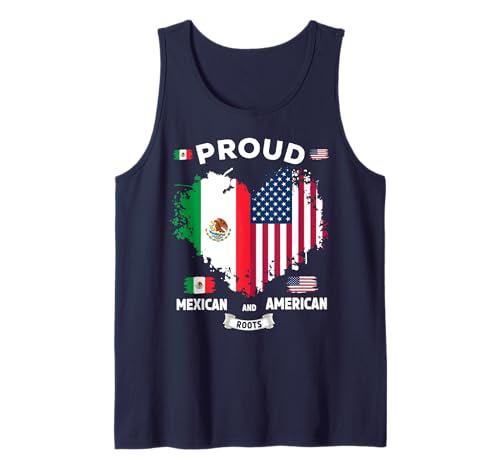 Mexikanische amerikanische Flagge, Outfit-Idee für Frauen und Mexiko-Flagge Tank Top von Mexican Independence Day Accessories Idea For Kids