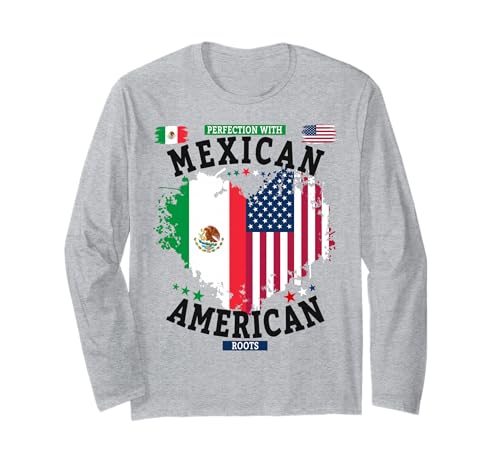 Mexikanische amerikanische Wurzeln, Outfit-Idee für Frauen und Mexiko-Flagge Langarmshirt von Mexican Independence Day Costume Ideas For Kids