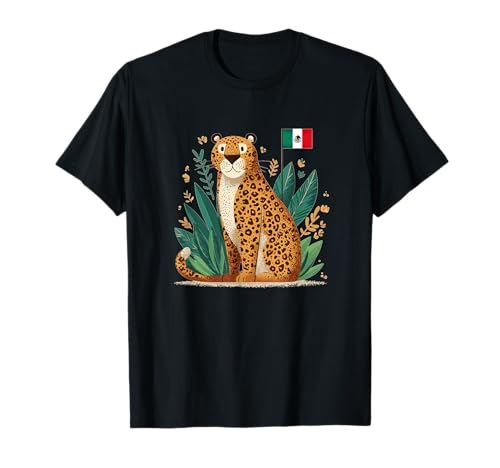 Schönes Jaguar-Kostüm für Erwachsene und Kinder T-Shirt von Mexican Jaguar Outfit