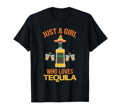 Just A Girl Who Loves Tequila - Mädchen Das Tequila Liebt T-Shirt Just A Girl Who Loves Tequila - Mädchen Das Tequila Liebt T-Shirt von Mexico Cinco de Mayo Apparel & Clothing