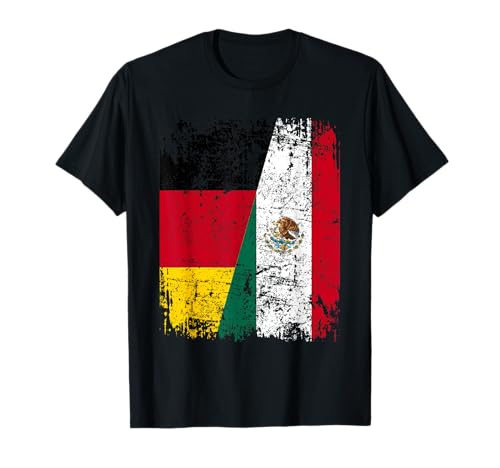 MEXIKO DEUTSCHLAND Flagge | Damen Herren Kinder | MEXIKO T-Shirt MEXIKO DEUTSCHLAND Flagge | Damen Herren Kinder | MEXIKO T-Shirt von Mexico Family Shop