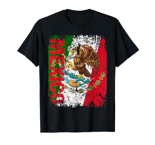 MEXIKO Flagge | Damen Herren Kinder MEXIKO T-Shirt von Mexico Family Shop