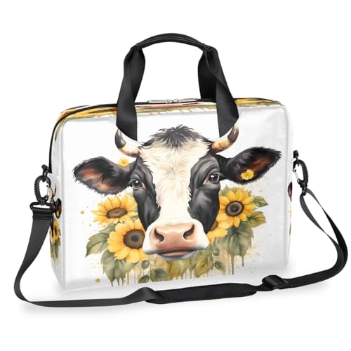 Farmhouse Laptop-Aktentasche für Männer und Frauen, 15,7 Zoll (39,9 cm), Business-Computertasche mit abnehmbarem Schultergurt, Laptoptasche, Kuriertasche von Mexpekil