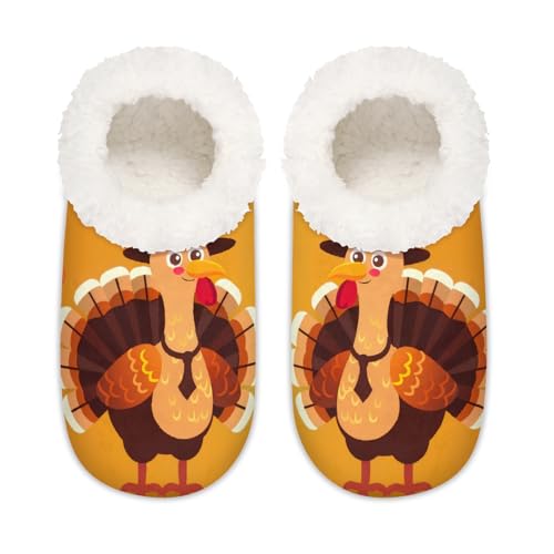 Hausschuhe mit Türkei-Muster, für Damen und Herren, Memory-Schaum, rutschfeste Hausschuh-Socken, multi, 37.5/38.5 EU Weit von Mexpekil
