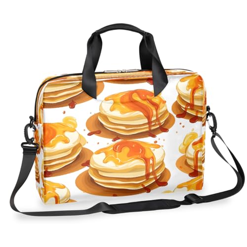 Honey Muffins Laptop-Aktentasche für Herren und Damen, 15,7 Zoll Business Computertasche mit abnehmbarem Schultergurt, Laptoptasche, Messenger-Aktentasche von Mexpekil
