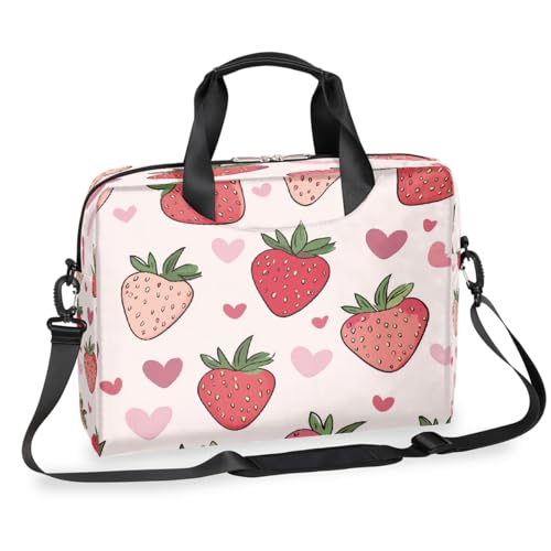 Laptop-Aktentasche für Herren und Damen, 39,7 cm (15,7 Zoll), Business-Computertasche mit abnehmbarem Schultergurt, Laptoptasche, Messenger-Aktentasche von Mexpekil