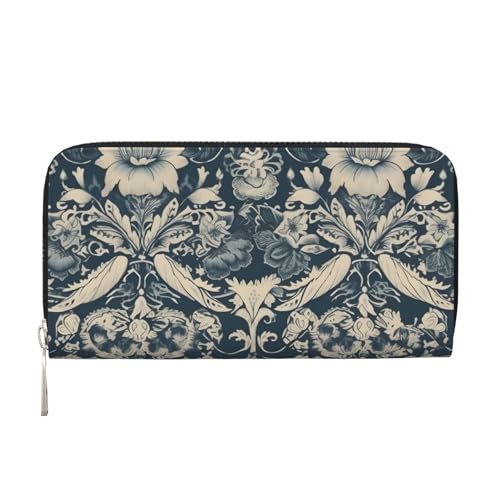 Mexpekil Damen-Geldbörse aus PU-Leder mit Münzfach, Reißverschluss, Handtasche, Stammesblumen, Geldbörsen für Frauen, Schwarz , Einheitsgröße, Modern Mexpekil Damen-Geldbörse aus PU-Leder mit Münzfach, Reißverschluss, Handtasche, Stammesblumen, Geldbörsen für Frauen, Schwarz , Einheitsgröße, Modern von Mexpekil