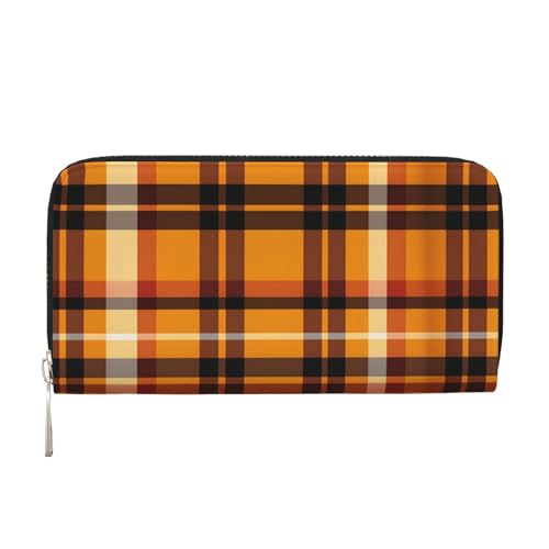 Mexpekil Damen-Geldbörse aus PU-Leder mit Münzfach, Reißverschluss, Handtasche, gelb, kariert, für Damen, Schwarz , Einheitsgröße, Modern Mexpekil Damen-Geldbörse aus PU-Leder mit Münzfach, Reißverschluss, Handtasche, gelb, kariert, für Damen, Schwarz , Einheitsgröße, Modern von Mexpekil