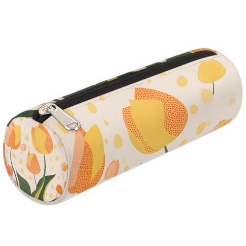 Mexpekil Federmäppchen, gepunktet, für Mädchen, Jungen, Teenager, Frauen, Make-up-Pinseltasche, Orange Mexpekil Federmäppchen, gepunktet, für Mädchen, Jungen, Teenager, Frauen, Make-up-Pinseltasche, Orange von Mexpekil