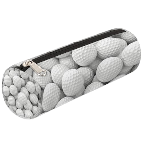Mexpekil Federmäppchen mit Golfball-Aufdruck, Schulbedarf, Tasche für Mädchen, Jungen, Teenager, Frauen, Make-up-Pinseltasche Mexpekil Federmäppchen mit Golfball-Aufdruck, Schulbedarf, Tasche für Mädchen, Jungen, Teenager, Frauen, Make-up-Pinseltasche von Mexpekil