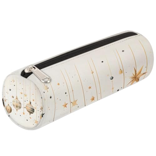 Mexpekil Federmäppchen mit Weihnachts-Lichtkugel-Anhänger, Schulbedarf, Tasche für Mädchen, Jungen, Teenager, Frauen, Make-up-Pinseltasche von Mexpekil