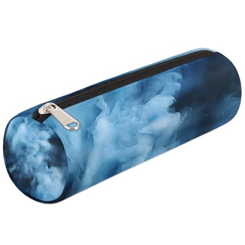 Mexpekil Federmäppchen mit blauer Tinte, für Mädchen, Jungen, Teenager, Frauen, Make-up-Pinseltasche von Mexpekil