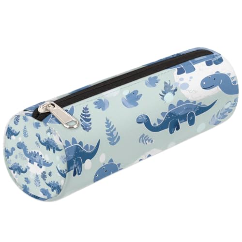 Mexpekil Federmäppchen mit süßem Dinosaurier-Motiv, für Mädchen und Jungen, Schreibwaren-Organizer, kleine Schulbedarf-Tasche für Studenten, Büro von Mexpekil