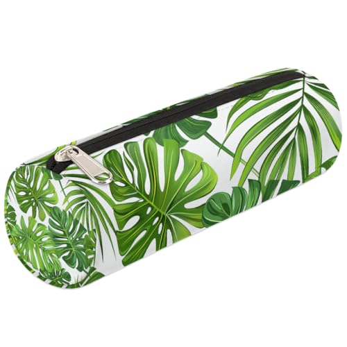 Mexpekil Federmäppchen mit tropischer Palme, Monstera-Blätter, für Mädchen, Jungen, Schreibwarenbeutel, Organizer, kleine Schulbedarf-Tasche für Studenten, Büro Mexpekil Federmäppchen mit tropischer Palme, Monstera-Blätter, für Mädchen, Jungen, Schreibwarenbeutel, Organizer, kleine Schulbedarf-Tasche für Studenten, Büro von Mexpekil
