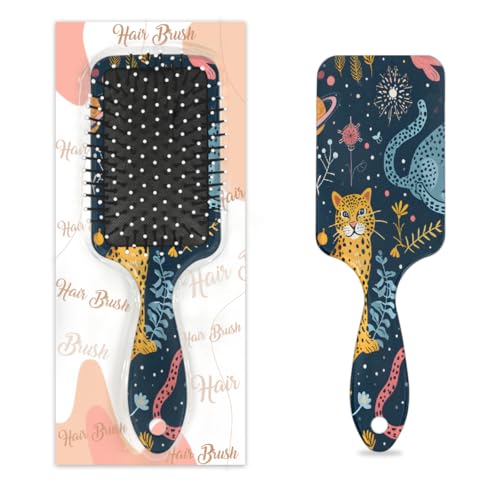 Mexpekil Haarbürste, zum Entwirren, für nasse und trockene Haare, Massage, Luftkissen, Kamm für Mädchen, Damen, Herren von Mexpekil