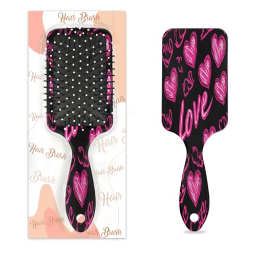 Mexpekil Haarbürste, zum Entwirren, für nasse und trockene Haare, Massage-Luftkissen-Kamm für Mädchen, Damen, Herren von Mexpekil