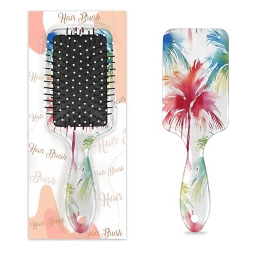 Mexpekil Haarbürste, zum Entwirren von nassen und trockenen Haaren, Massage-Luftkissen-Kamm für Mädchen, Damen, Herren von Mexpekil