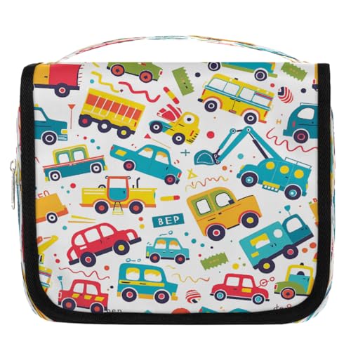 Mexpekil Kulturbeutel mit Cartoon-Motiv, für Damen, Herren, Damen, wasserdicht, zum Aufhängen, Reise-Kulturbeutel mit Haken, Kosmetiktasche von Mexpekil