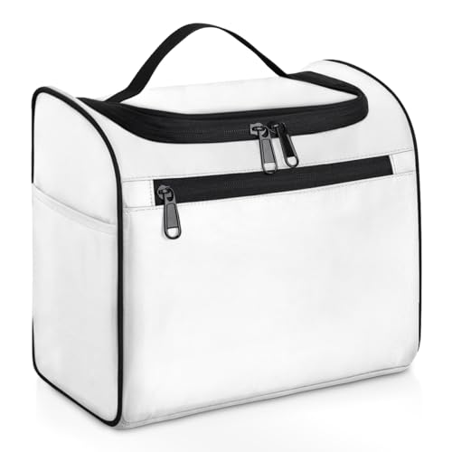 Mexpekil Kulturbeutel zum Aufhängen, Motiv: bunte Cartoon-Flugzeuge, für Damen und Herren, groß, wasserdicht, Make-up, Kosmetik, Kulturbeutel für Reisen, mehrfarbig, 10.2 x 6.5 x 9.2 inches, von Mexpekil